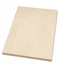 Placaj plop 18mm, furnir estetic de plop, C/C, 2520 x 1870 mm